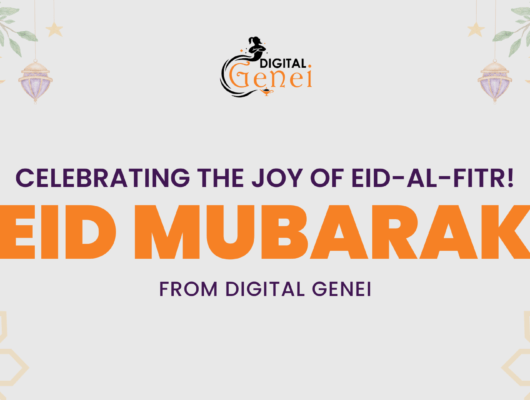 Eid Mubarak from Digital Genei: Celebrating the Joy of Eid-al-Fitr