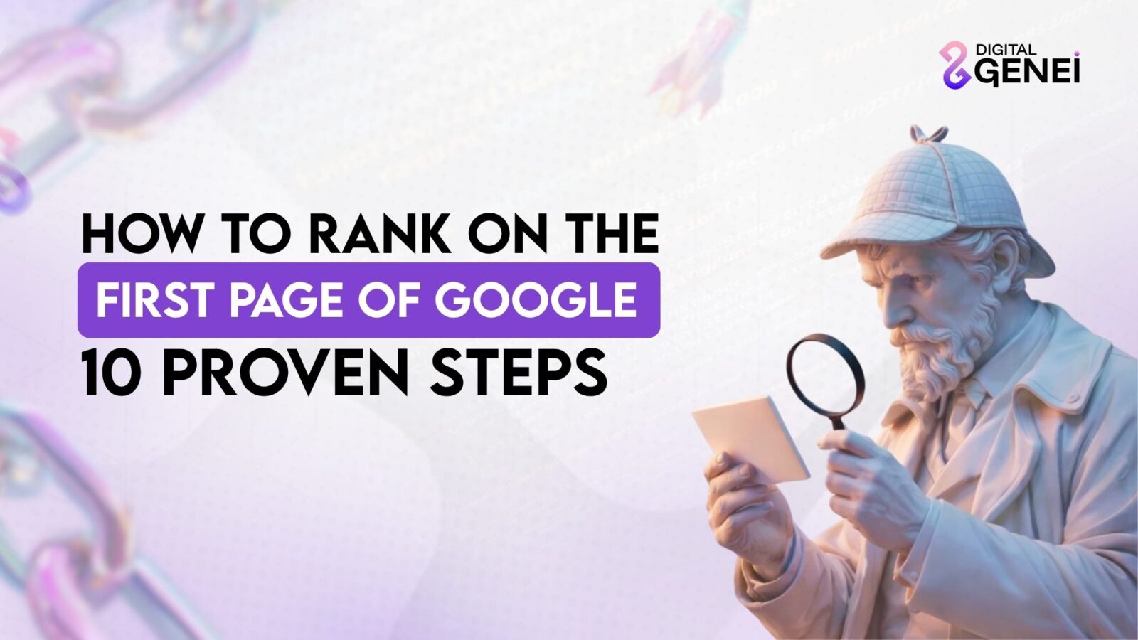 Rank on the First Page of Google