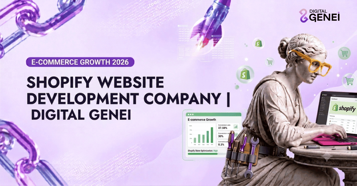 Shopify Website Development Company | Digital Genei - featured image