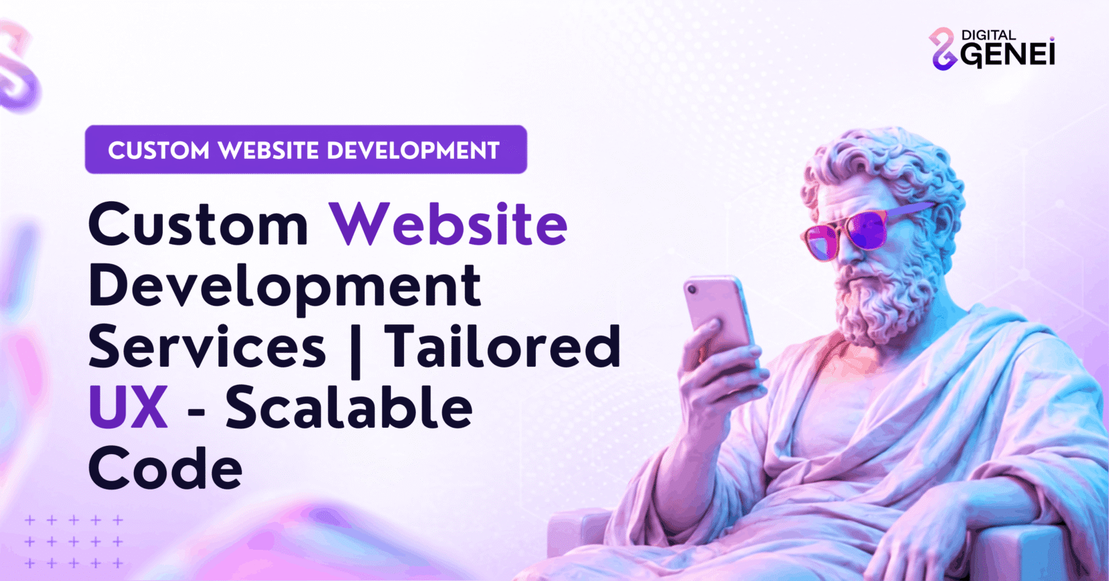 Custom Website Development Services | Tailored UX - Scalable Code | feature image