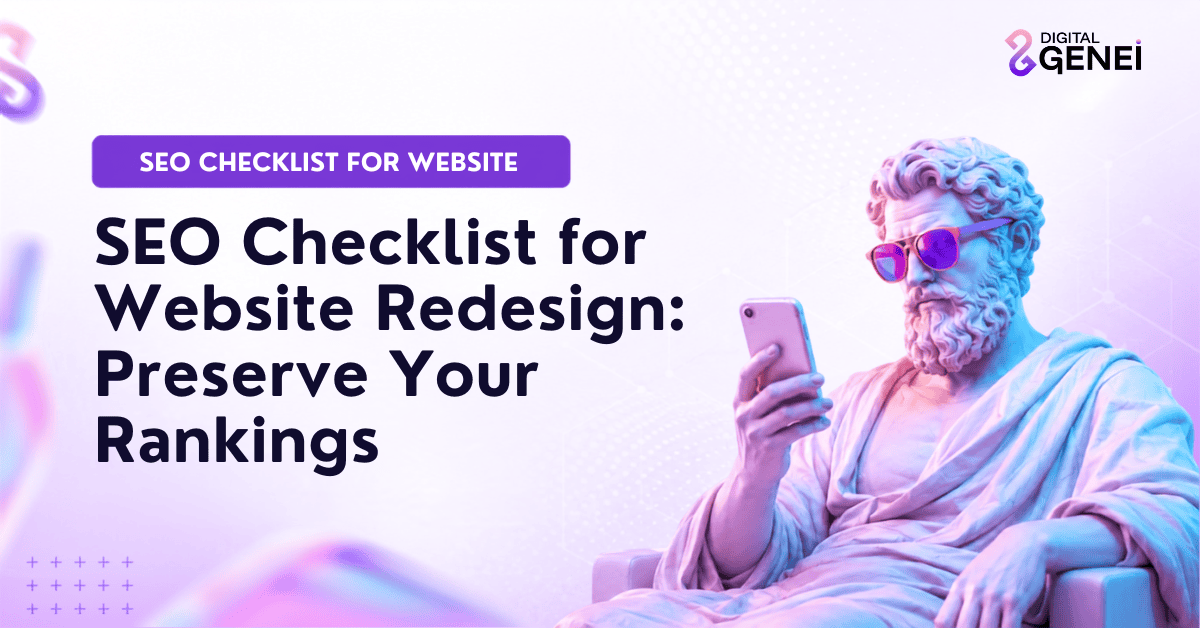 SEO Checklist for Website Redesign: Preserve Your Rankings - featured image