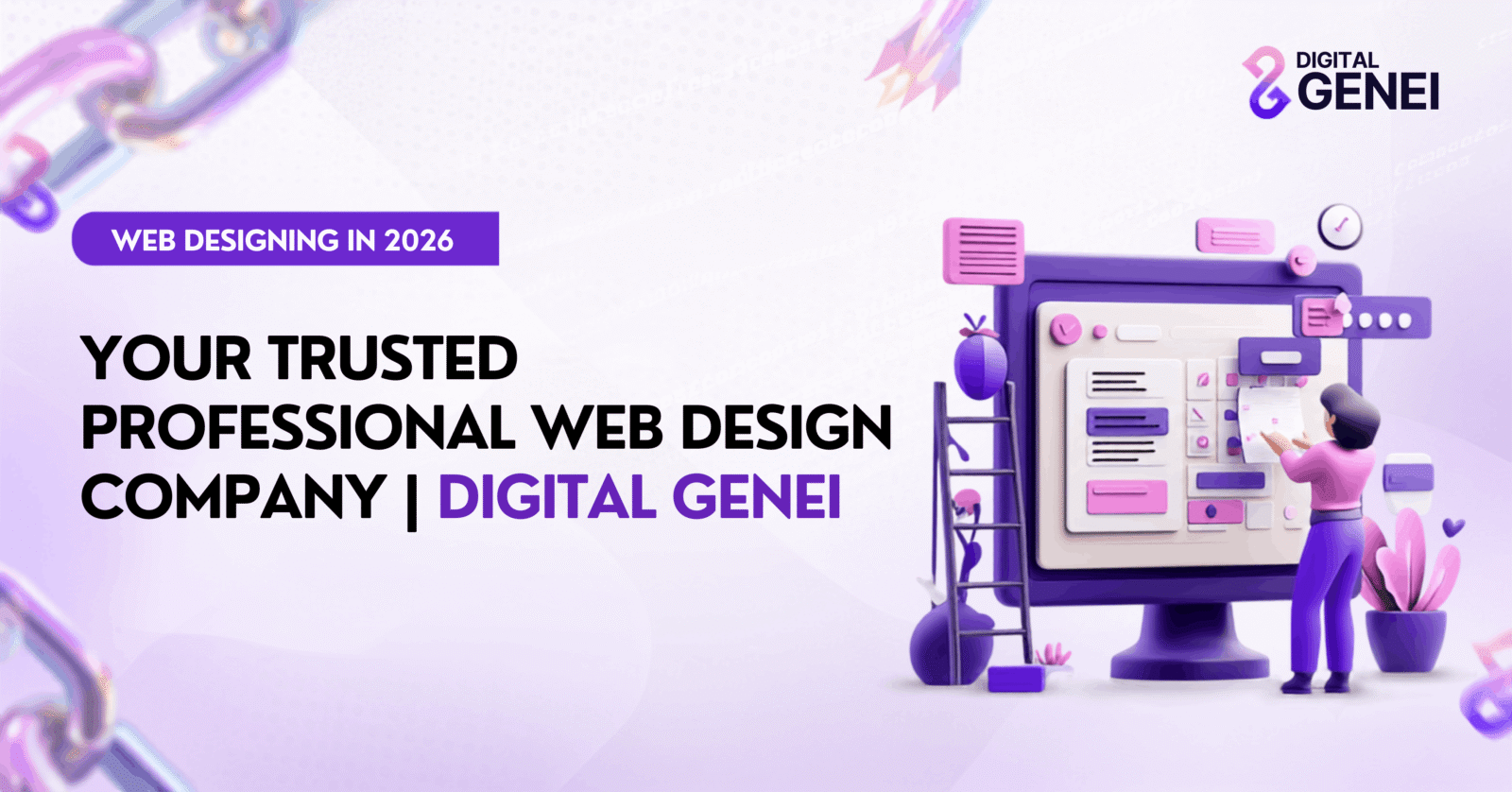 Your Trusted Professional Web Design Company | Digital Genei -featured image