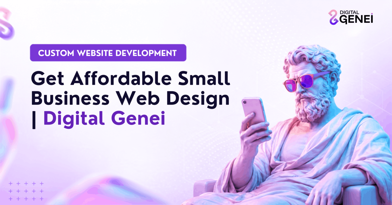 Affordable Small Business Web Design | DIgital Genei - featured image