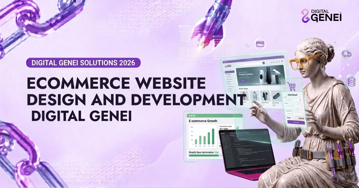 eCommerce Website Design And Development | Digital Genei - featured image