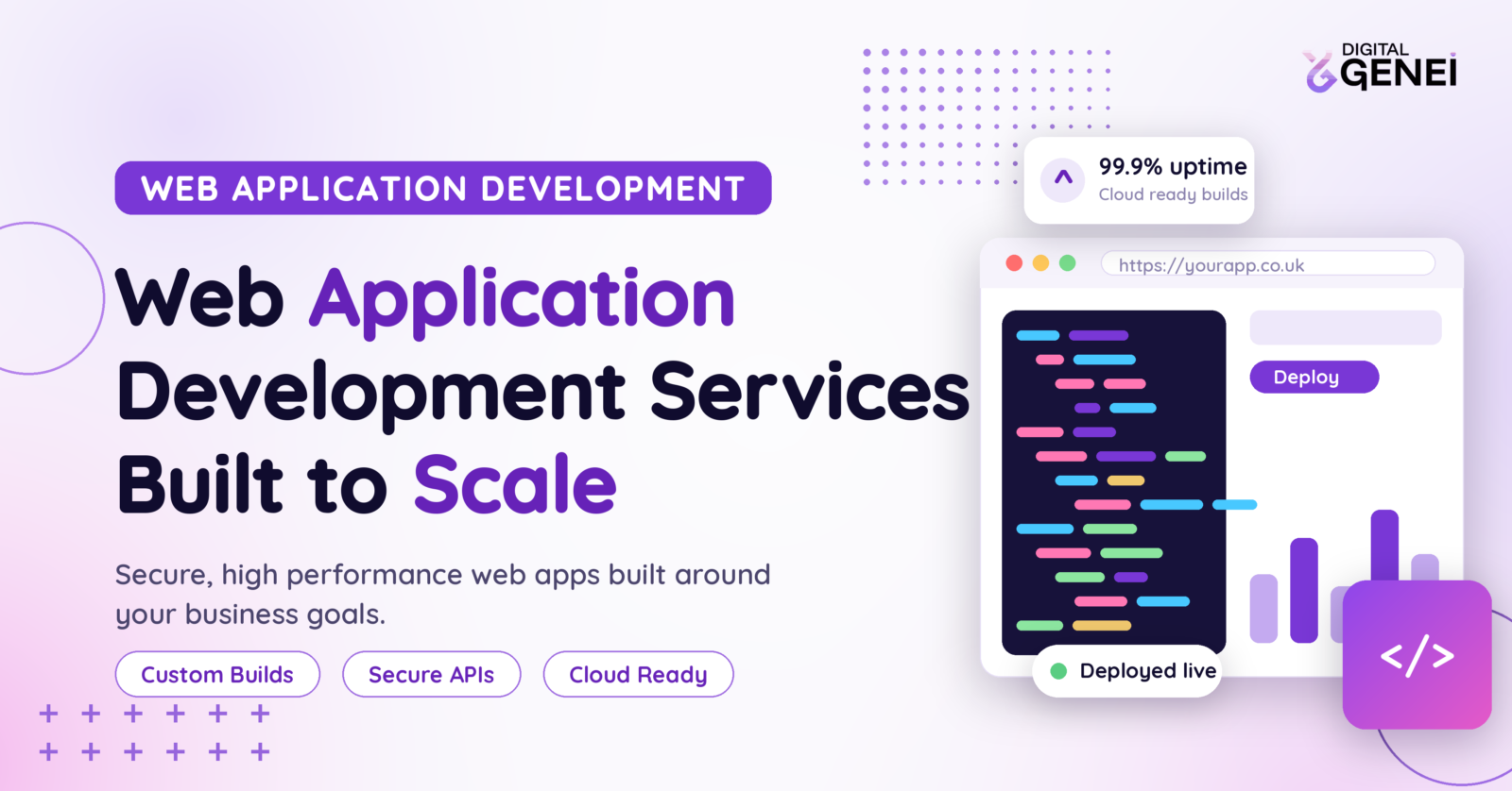 web application development services - featured image
