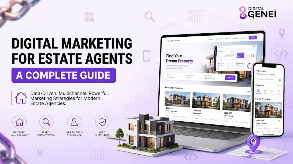 Digital Marketing For Estate Agents | Digital Genei - featured image