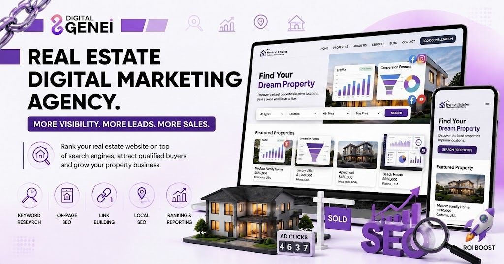 Real Estate Digital Marketing Agency | Digital Genei - featured image