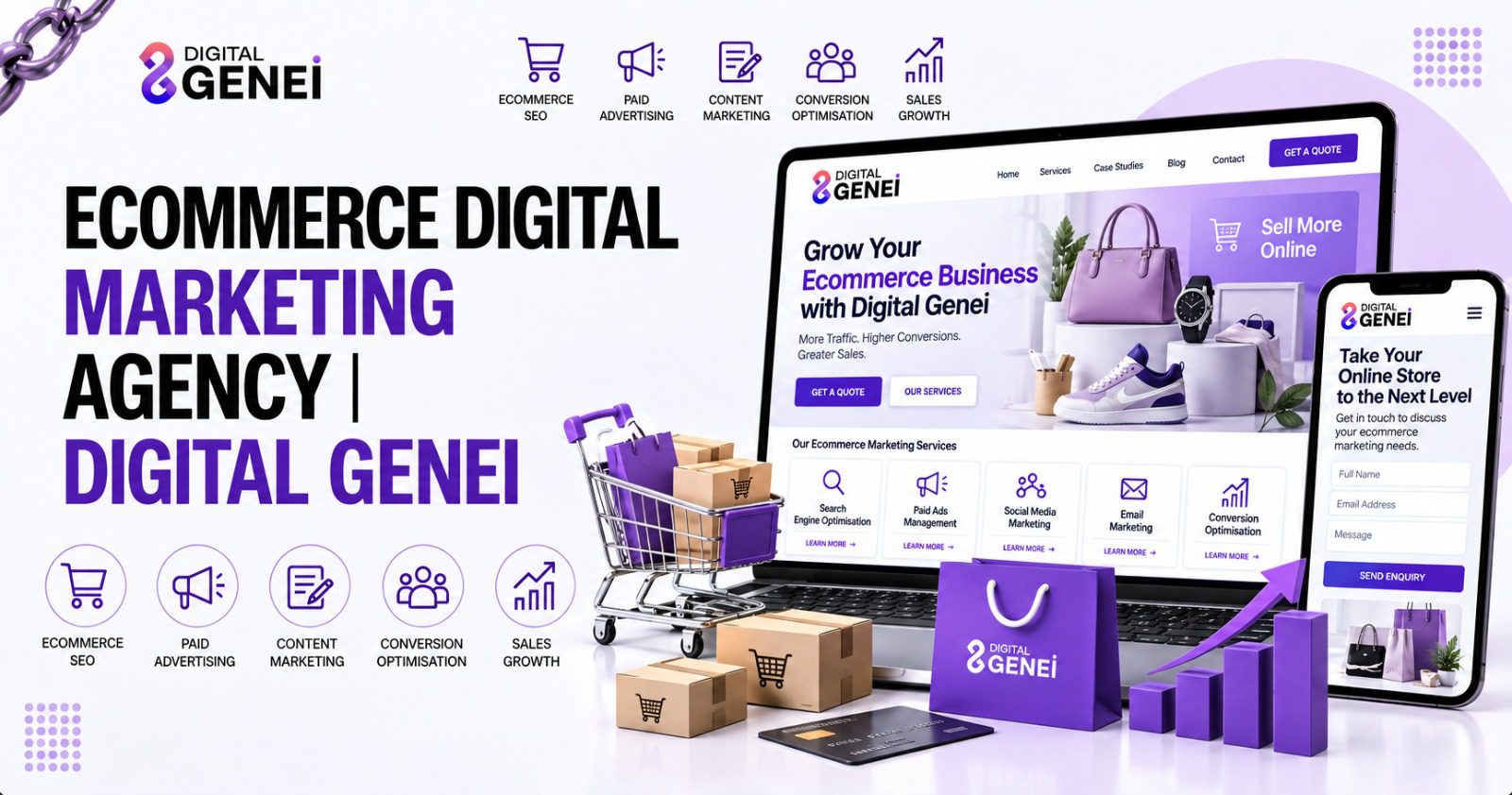 Ecommerce Digital Marketing Agency | Digital Genei