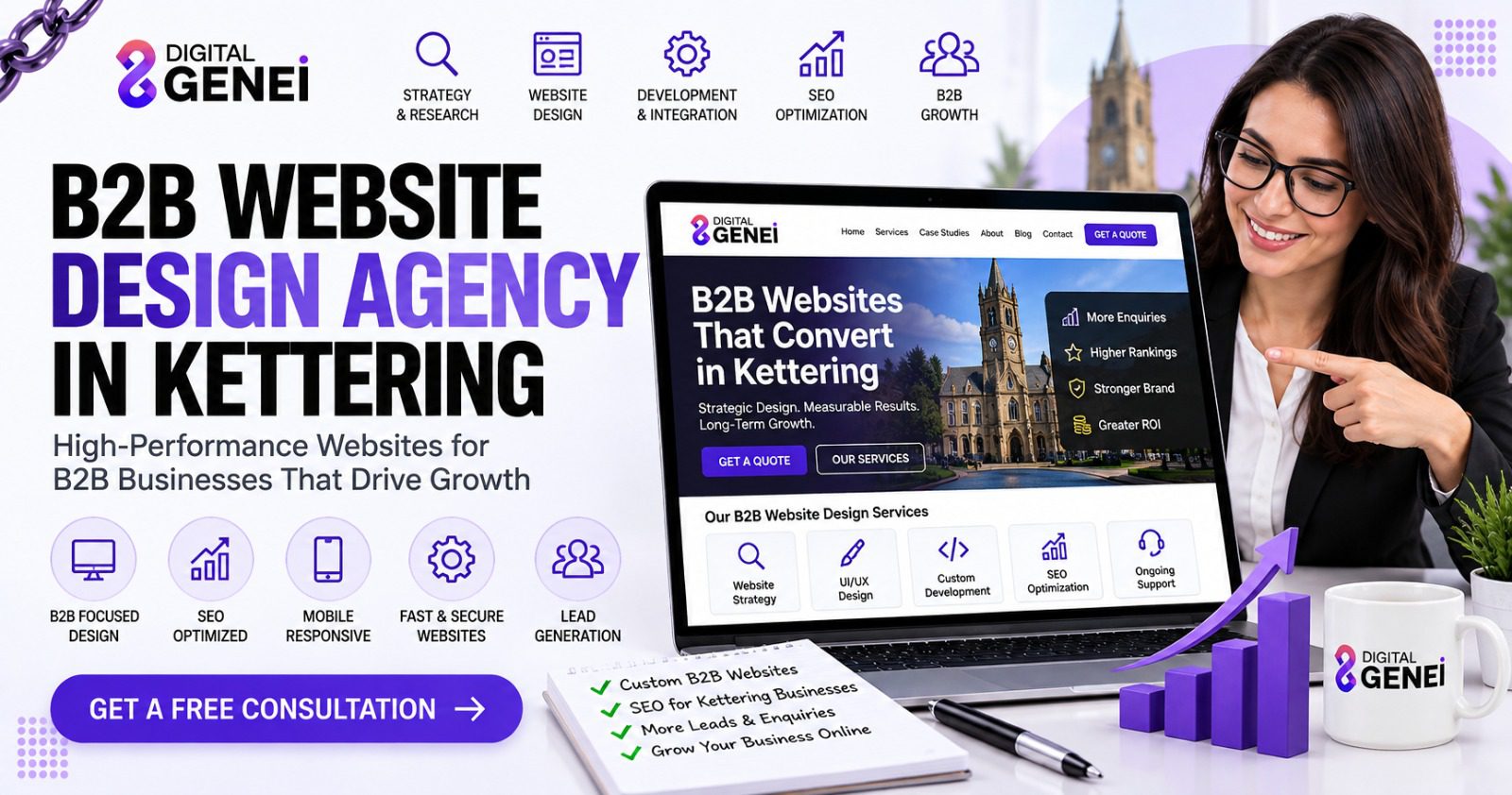 B2B Website Design Agency In Kettering