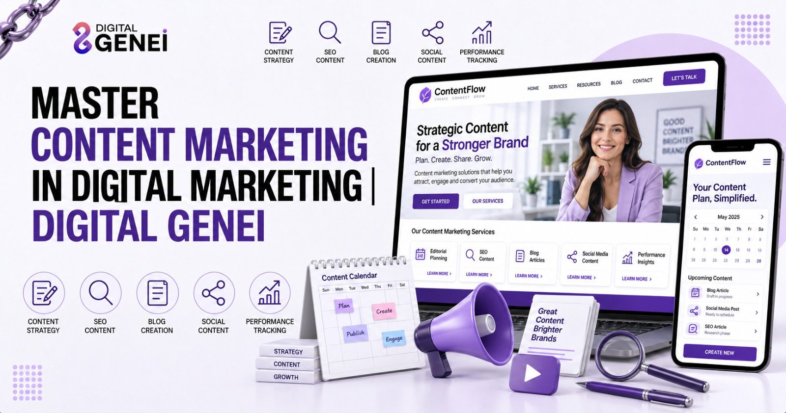 Master Content Marketing in Digital Marketing | Digital Genei
