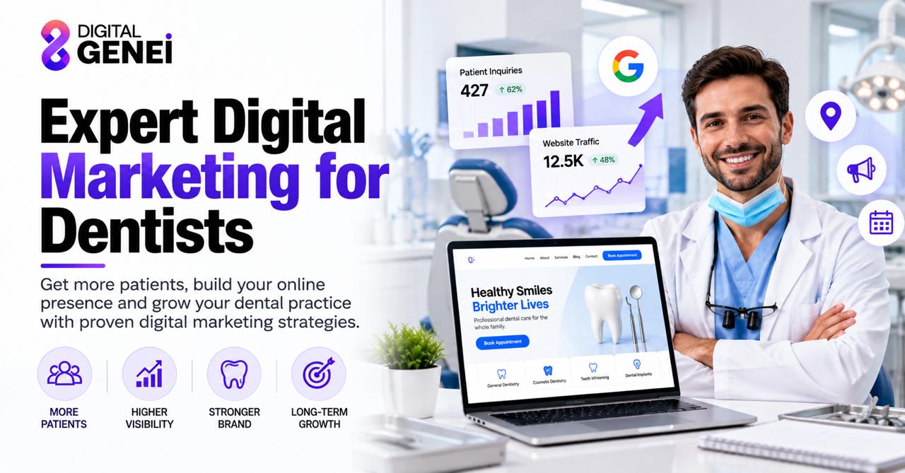 Digital Marketing for Dentists: A Practical Guide to Choosing a Kettering Agency featured image